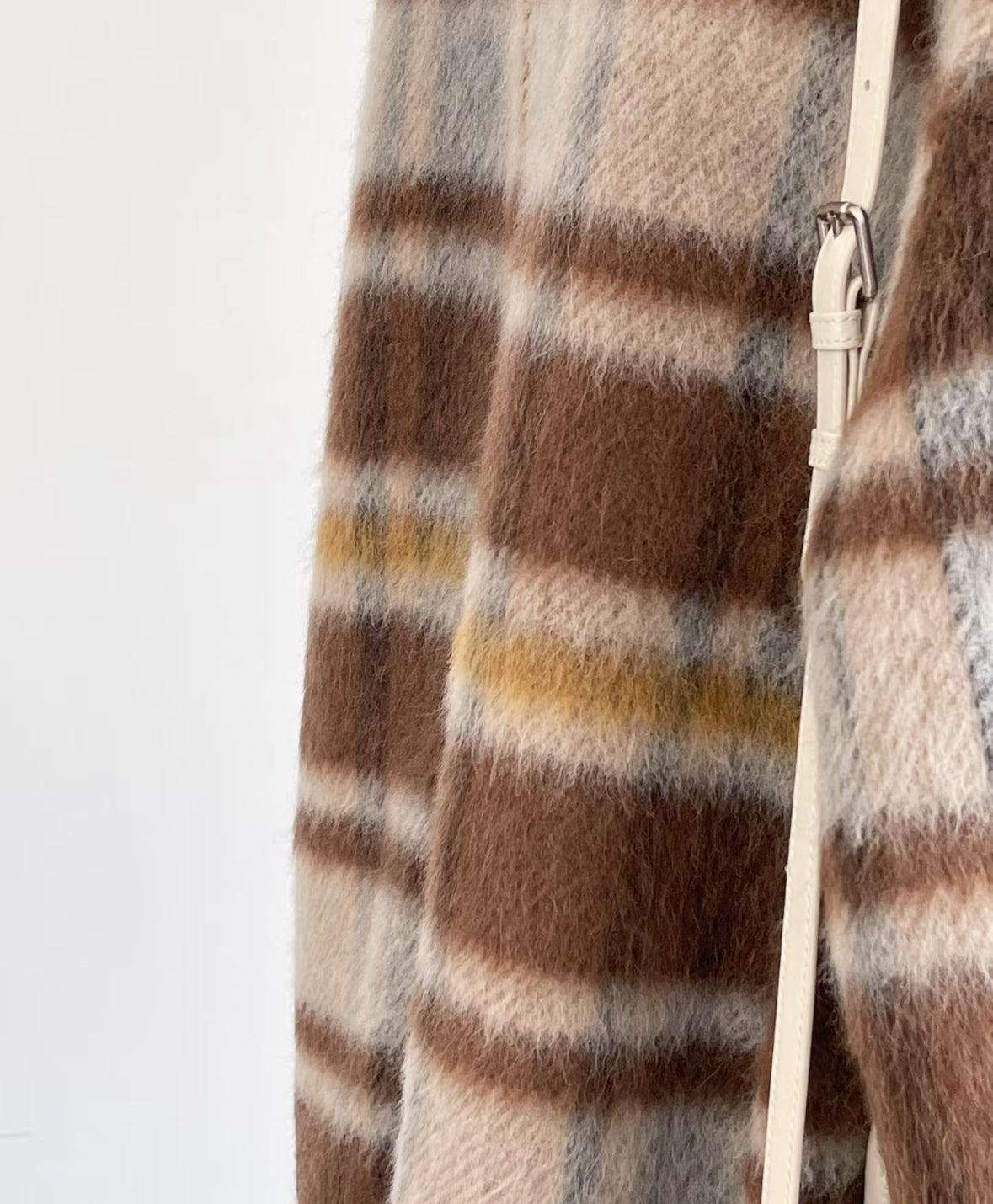 Aria Women's Reversible Plaid Wool Jacket