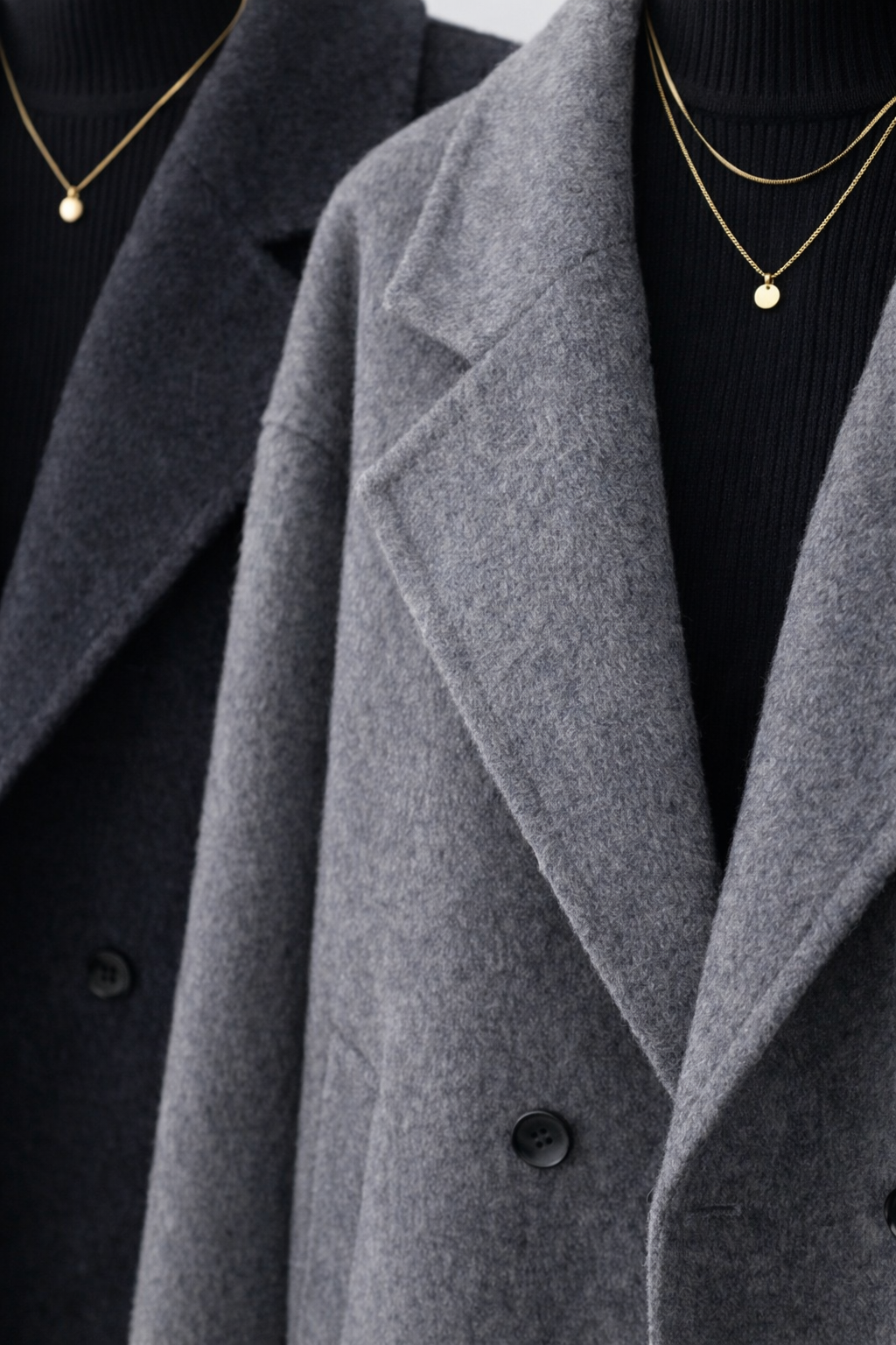 3 Sizes - Julia Longline Wool Coat