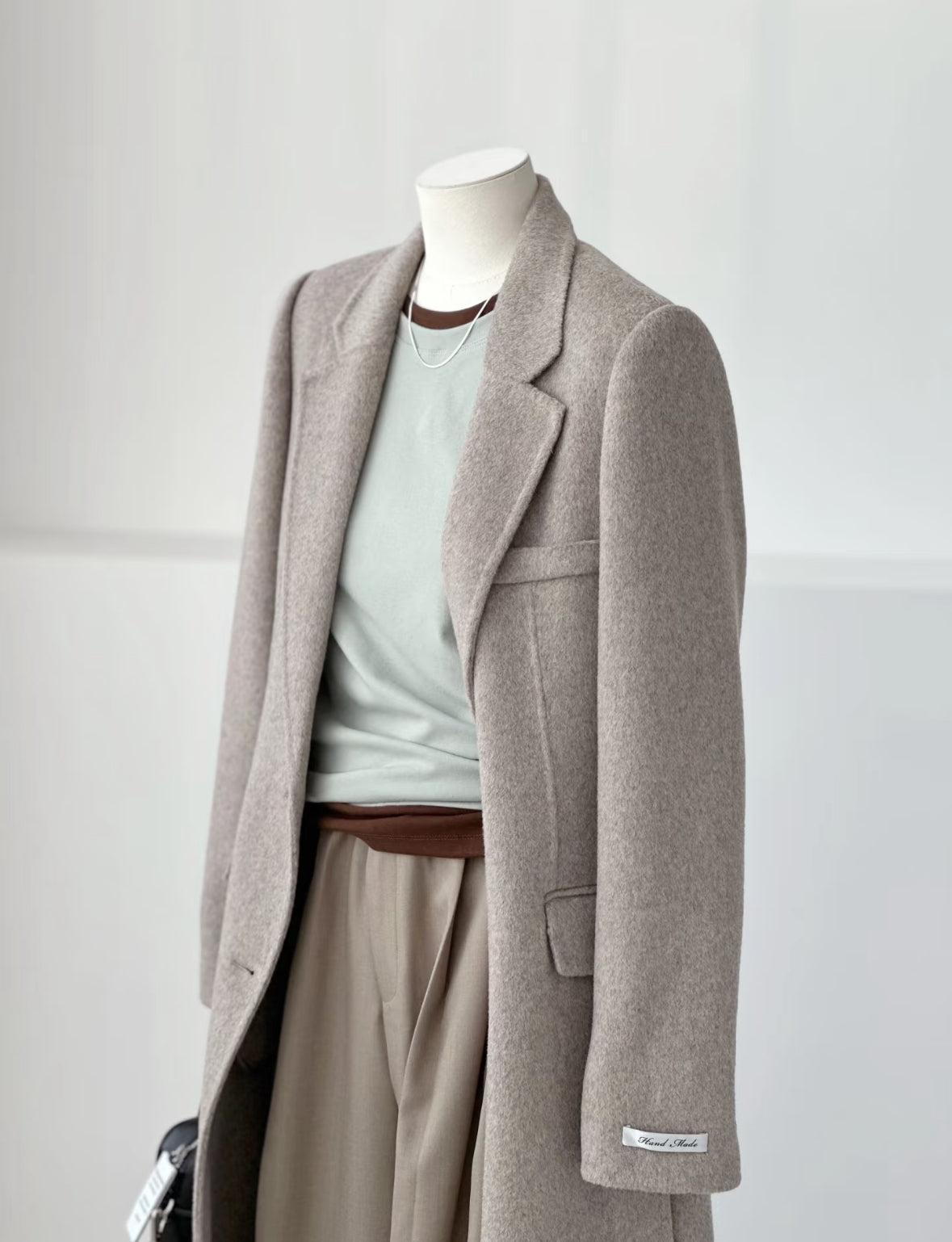 3 Sizes - Sorin Tailored Wool Coat - 3 Colors