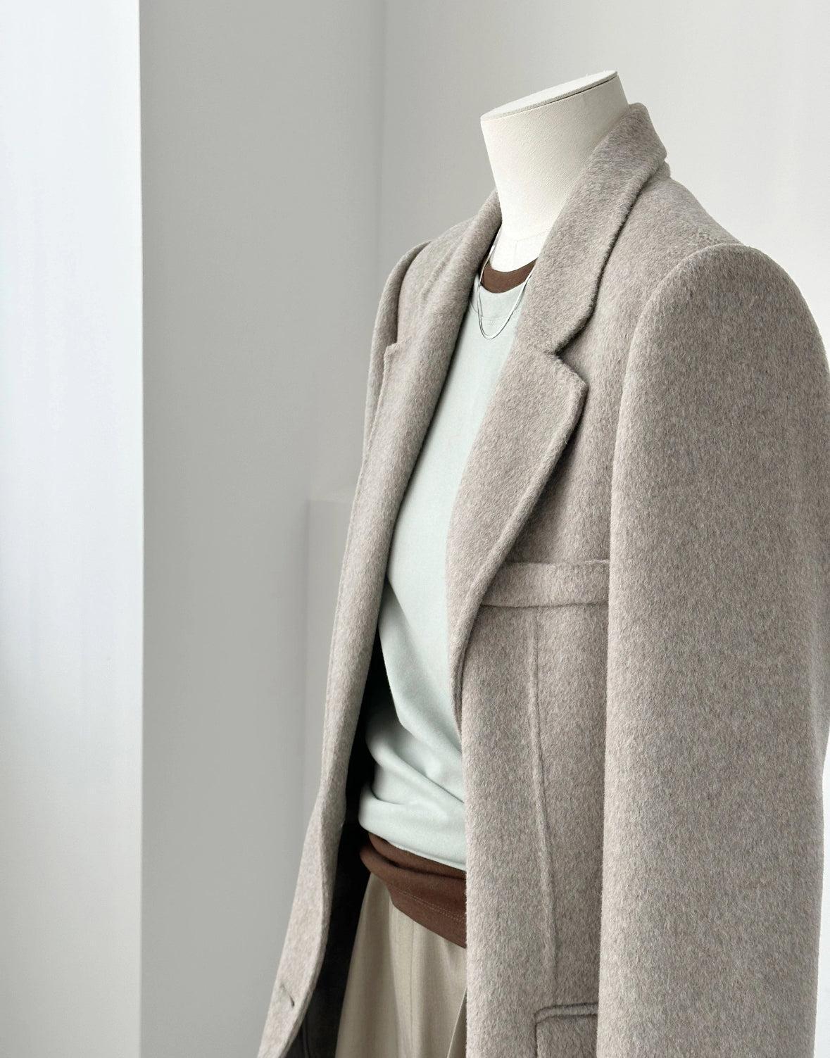 3 Sizes - Sorin Tailored Wool Coat - 3 Colors