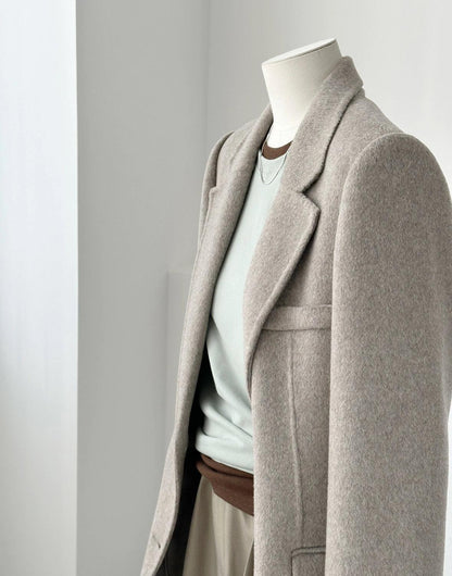 3 Sizes - Sorin Tailored Wool Coat - 3 Colors