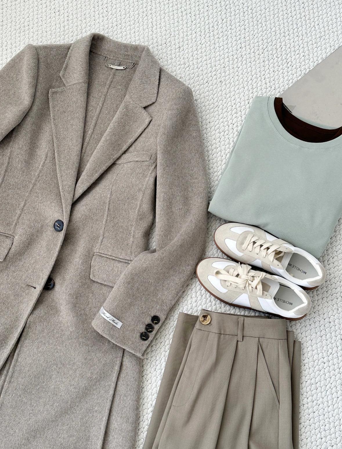 3 Sizes - Sorin Tailored Wool Coat - 3 Colors