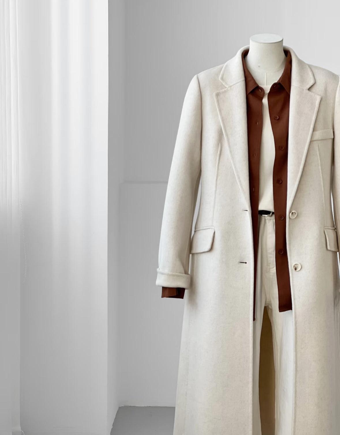 3 Sizes - Sorin Tailored Wool Coat - 3 Colors