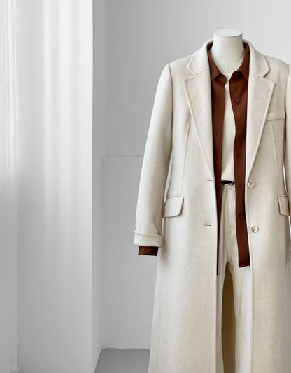 3 Sizes - Sorin Tailored Wool Coat - 3 Colors