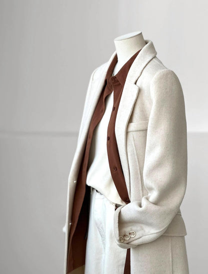 3 Sizes - Sorin Tailored Wool Coat - 3 Colors