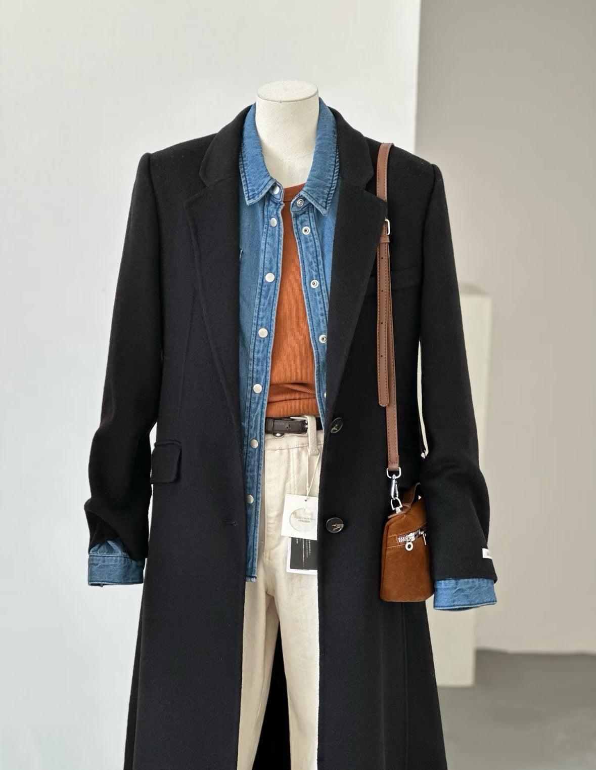 3 Sizes - Sorin Tailored Wool Coat - 3 Colors