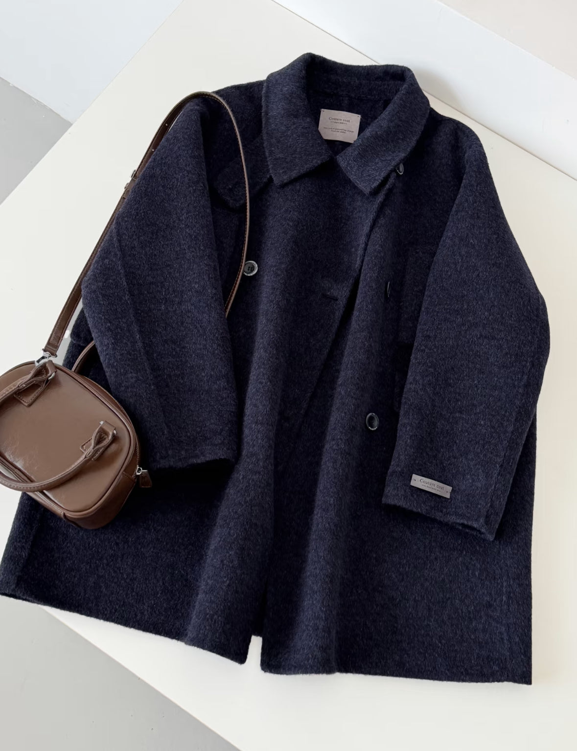 Merrin Mid-length Wool Coat - 5 Colors