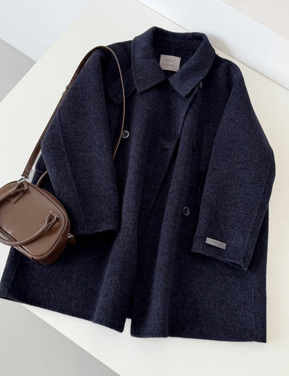 Merrin Mid-length Wool Coat - 5 Colors