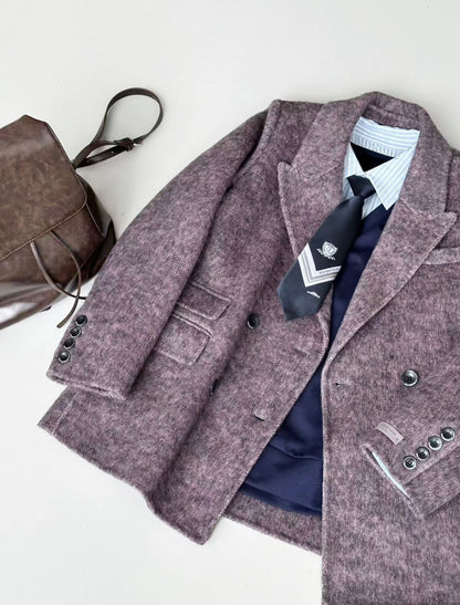 Ember Wool Double-breasted Blazer - 4 Colors