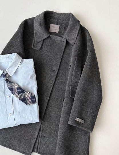 Merrin Mid-length Wool Coat - 5 Colors