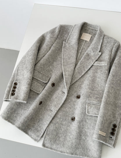 Ember Wool Double-breasted Blazer - 4 Colors