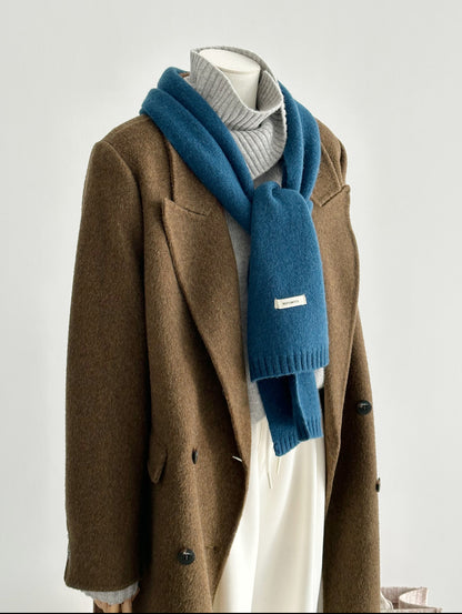 ‘Seren’ Olive brown Longline Trench Coat