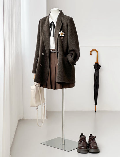 Ember Wool Double-breasted Blazer - 4 Colors