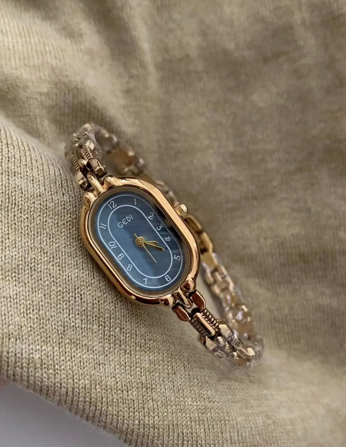 Golden Road Bracelet Watch