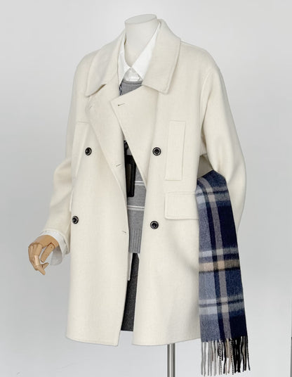 Merrin Mid-length Wool Coat - 5 Colors