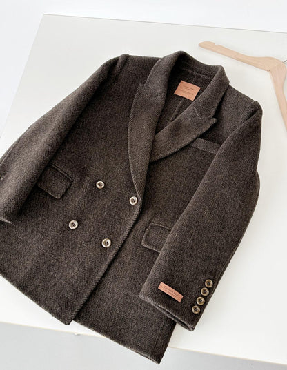 Ember Wool Double-breasted Blazer - 3 Colors