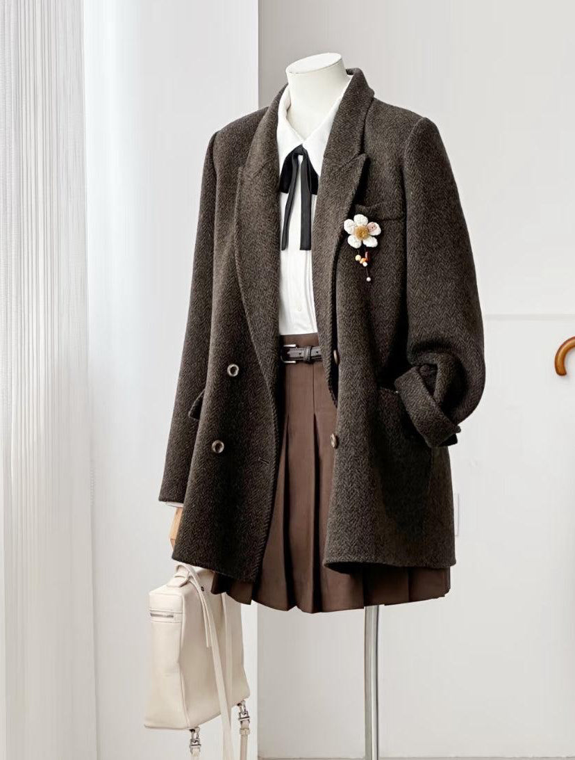 Ember Wool Double-breasted Blazer - 3 Colors