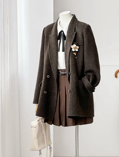 Ember Wool Double-breasted Blazer - 3 Colors