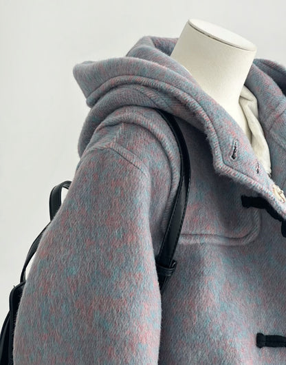 Monet Toggled Short Wool Jacket - 2 Colors