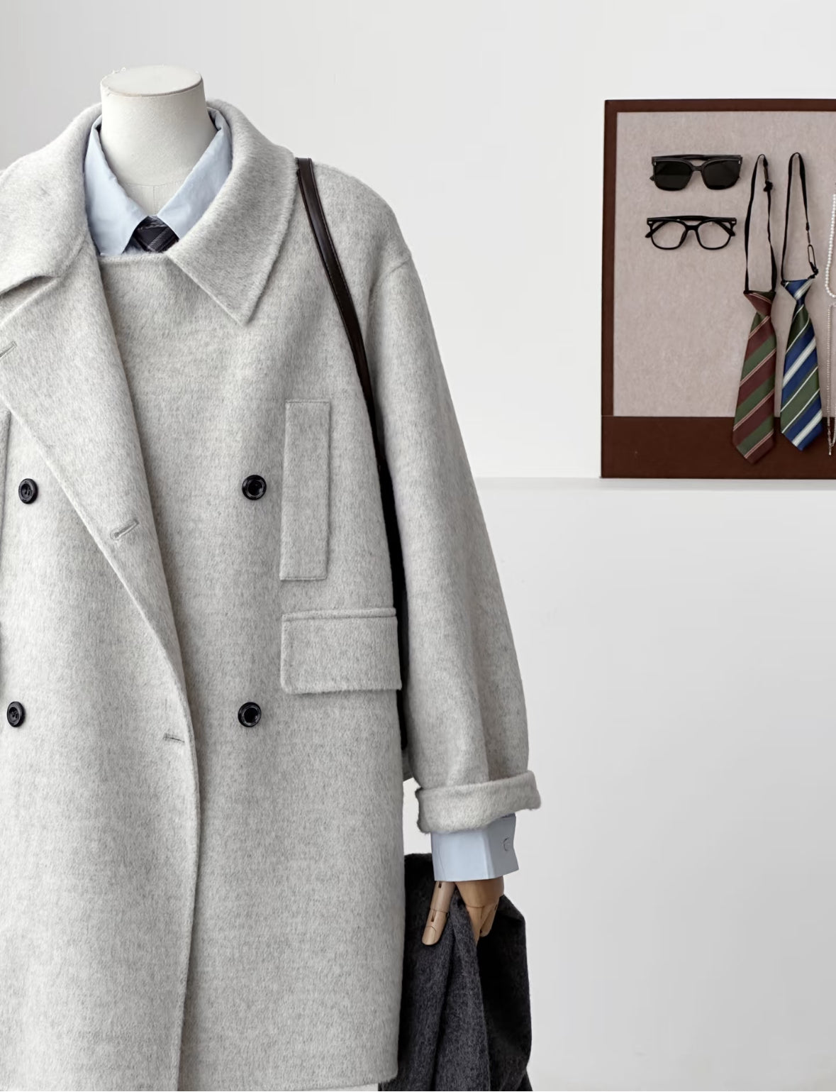 Merrin Mid-length Wool Coat - 5 Colors