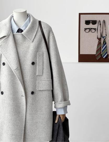 Merrin Mid-length Wool Coat - 5 Colors