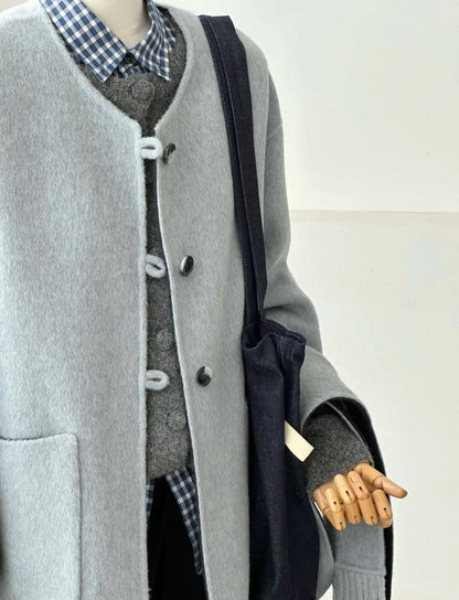 Nova Reversible 100% Wool Jacket with Scarf - 5 colors