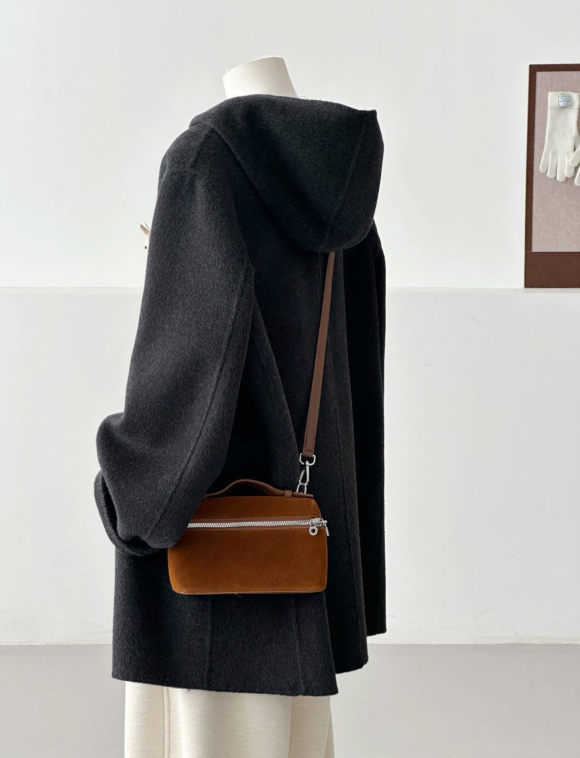 Sera Mid-Length Hooded Wool Jacket - 5 colors