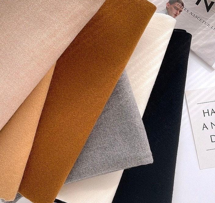 Cozy 100% Wool Scarf Solid Color Scarf